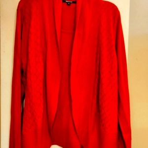 Briggs Sweater with tank top, Orange, Size L